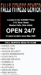 Mobile Screenshot of fallsfitnesscenter.com
